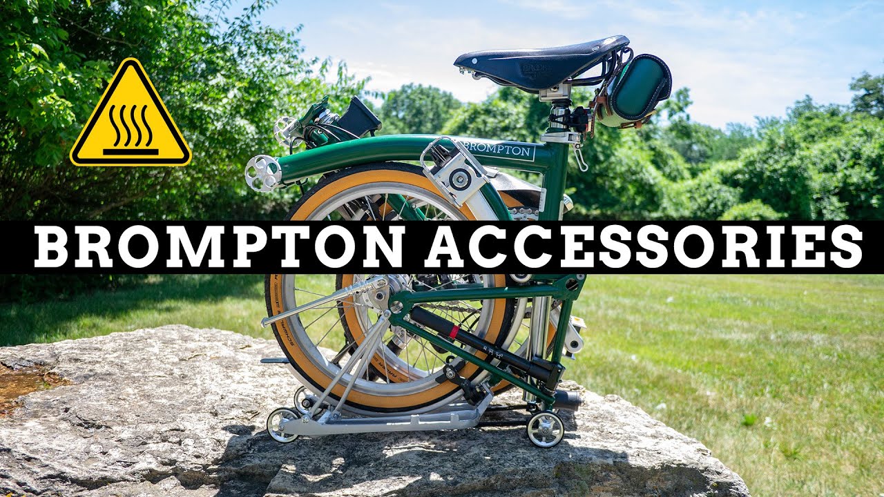 Аксессуары Brompton, которые НЕ РАЗРУШАТ ваш бюджет | Складной велосипед Cinematic
