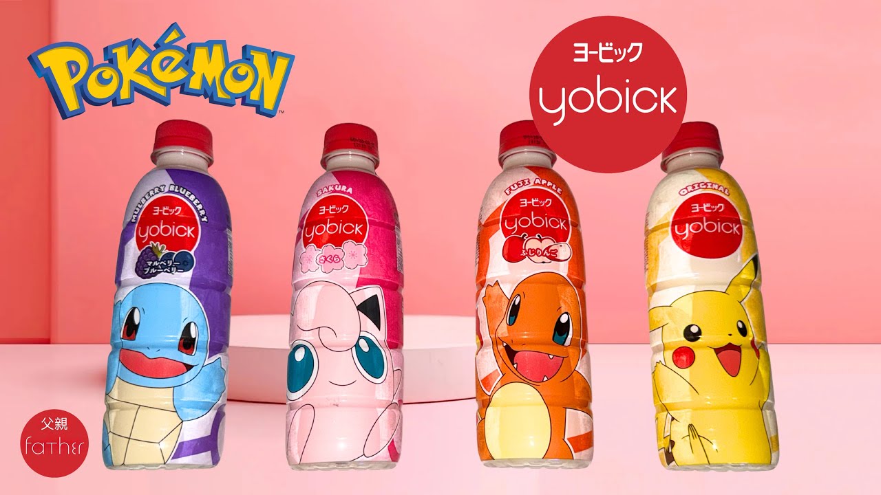 yobick Pokémon Yoghurt Flavored Drinks Review