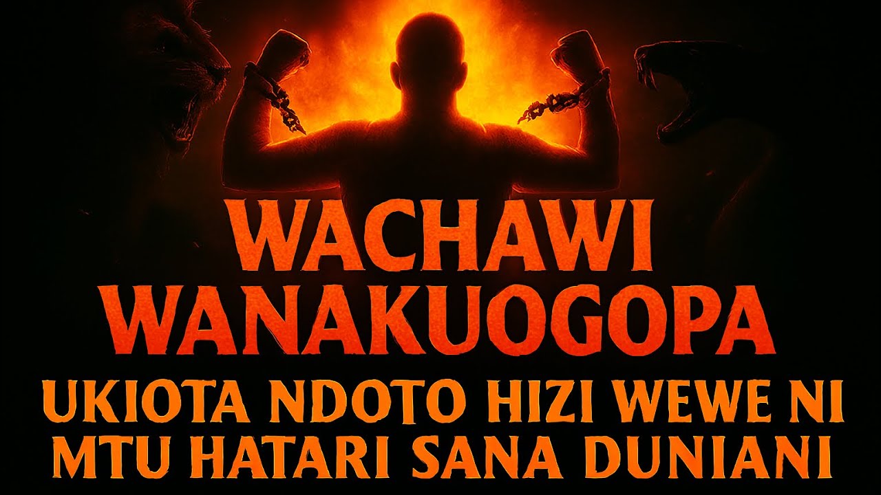 UKIOTA NDOTO HIZI WEWE NI MTU HATARI SANA HAPA DUNIANI UNA NGUVU MNO USIPUUZE!!.