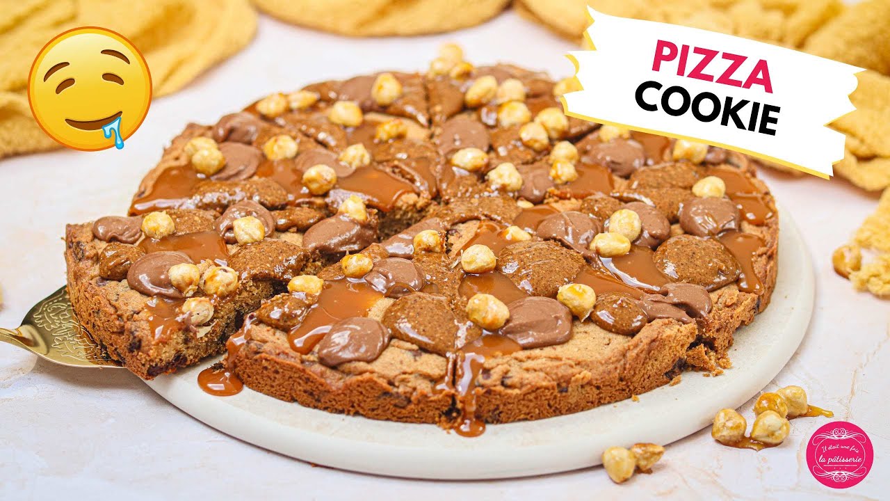 🍪🍕 C&eacute;dric Grolet's Cookie Pizza: The Ultimate Dessert Delight!