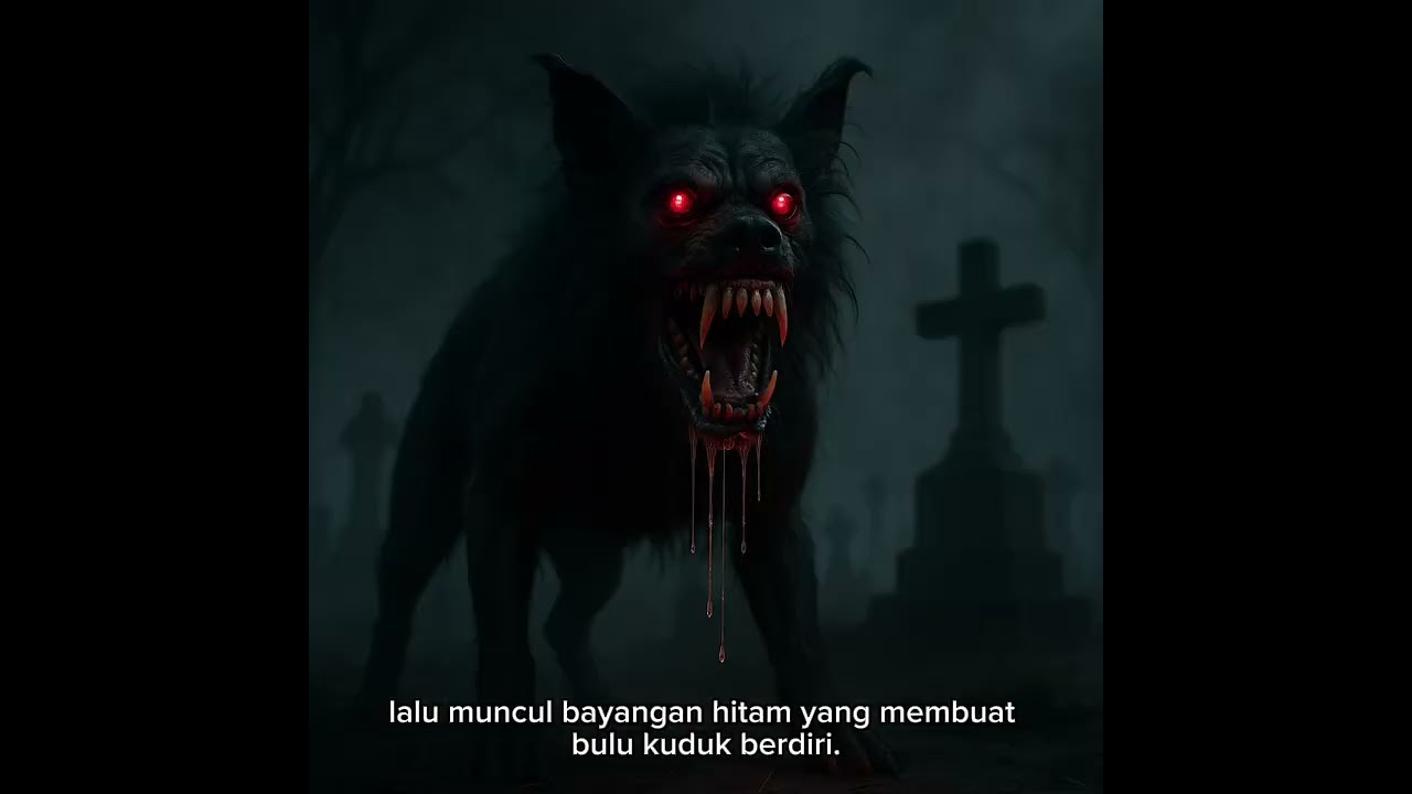 LEAK CICING BERUNG! Anjing Hitam Misterius Penjaga Dunia Gaib Bali? #LeakBali #MisteriBali