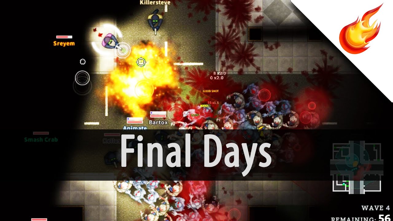FINAL DAYS - Top-Down Multiplayer Zombie Shooter