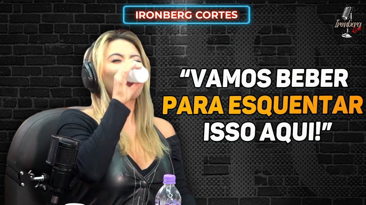 ROLOU TEQUILA NO MEIO DO PODCAST – IRONCAST CORTES