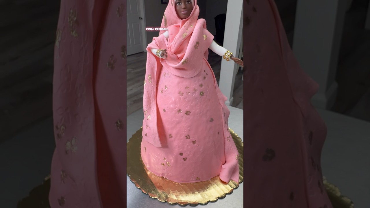 World doll cake: Mauritania ❤️❤️