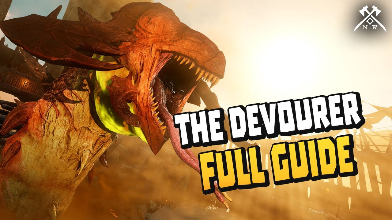 The Devourer FULL Raid Guide - How to Win on Day One! | Shah-Neshen 20-player Raid (Sand Wurm Kill)
