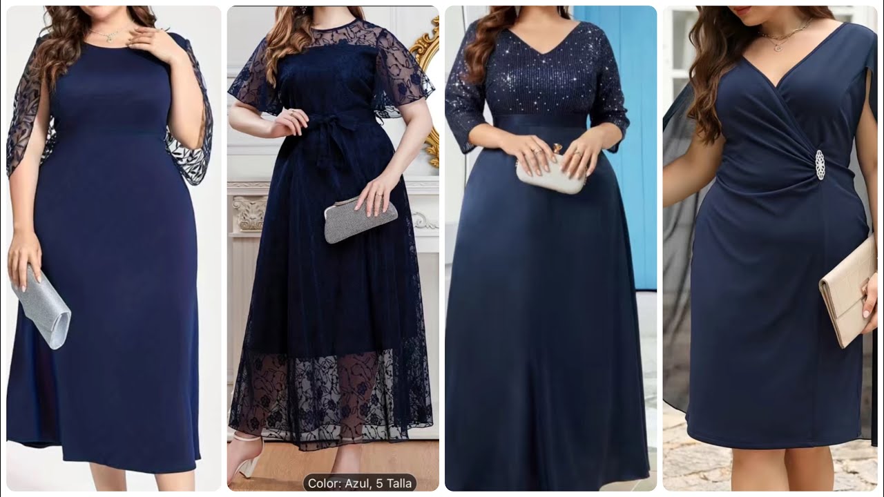 VESTIDOS Elegantes para Fiesta! Vestidos para Dama te Encantarán!!