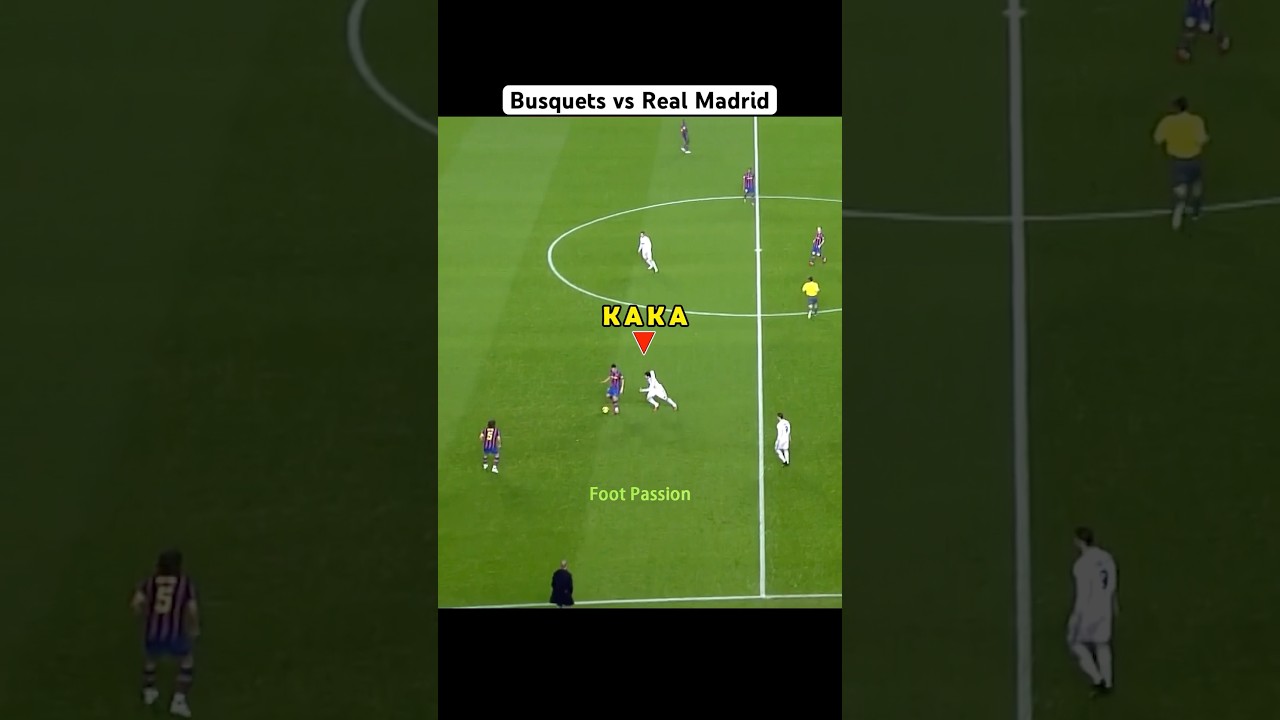 Busquets vs Real Madrid
