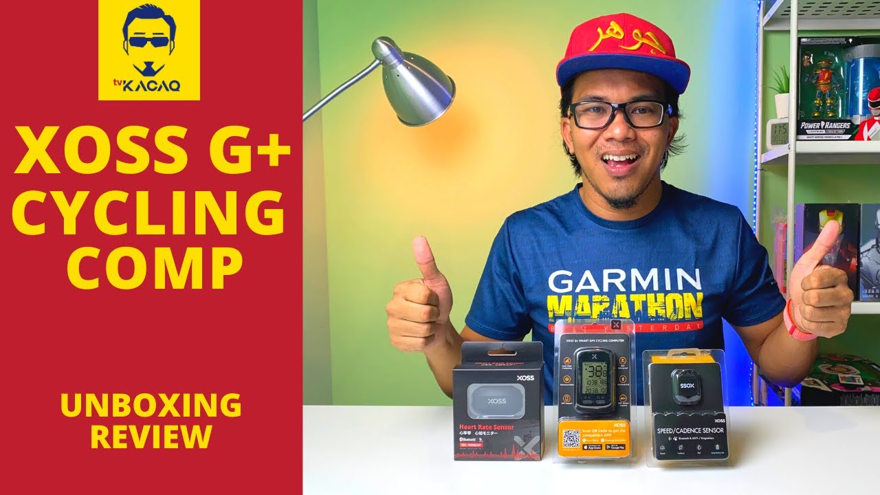 XOSS G+ GPS Speed Cadence Heart Rate | Cycling Computer Murah | Road Bike Cycling Malaysia Review