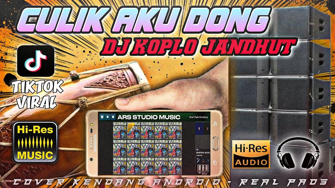 🎧DJ KOPLO TERBARU VIRAL TIKTOK!!! - CULIK AKU DONG - COVER KENDANG ANDROID🪘🎹