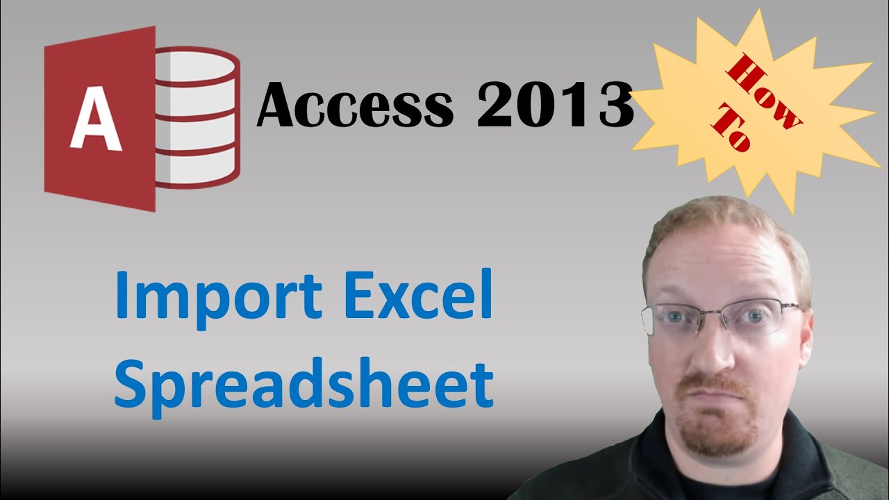 Как импортировать таблицу Excel с помощью VBA в Access 2013 🎓