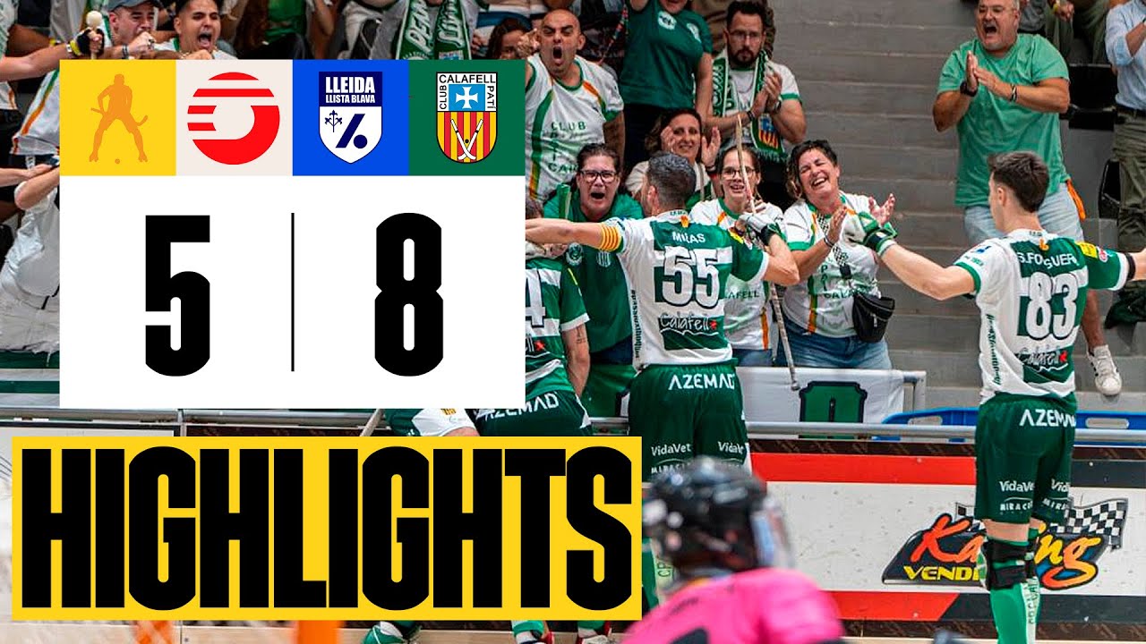 Lleida vs Calafell (5-8) | HIGHLIGHTS LLIGA CATALANA