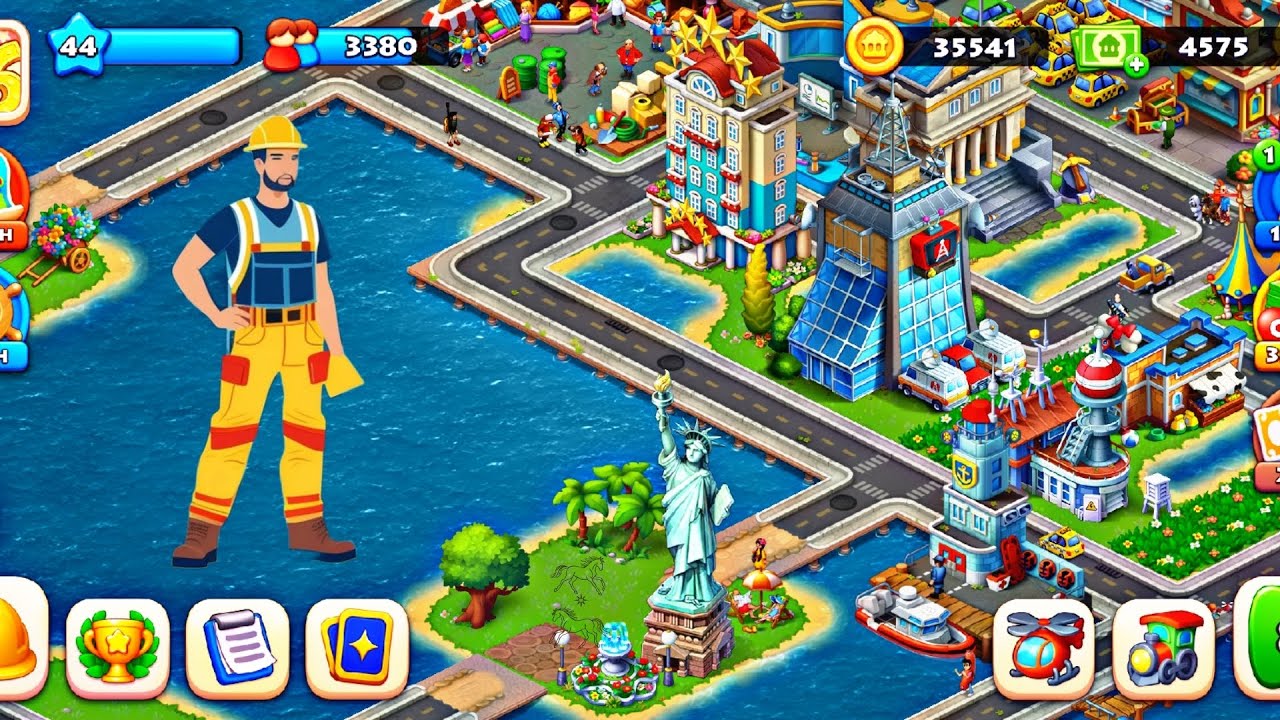 Township games build a new lake city 