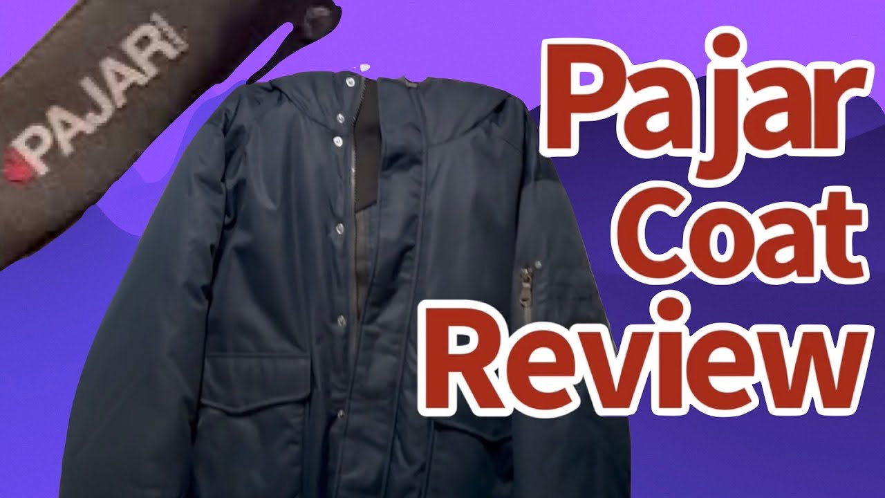 Pajar Lucas Bomber Jacket - Full coat review of the premiere high end winter parka