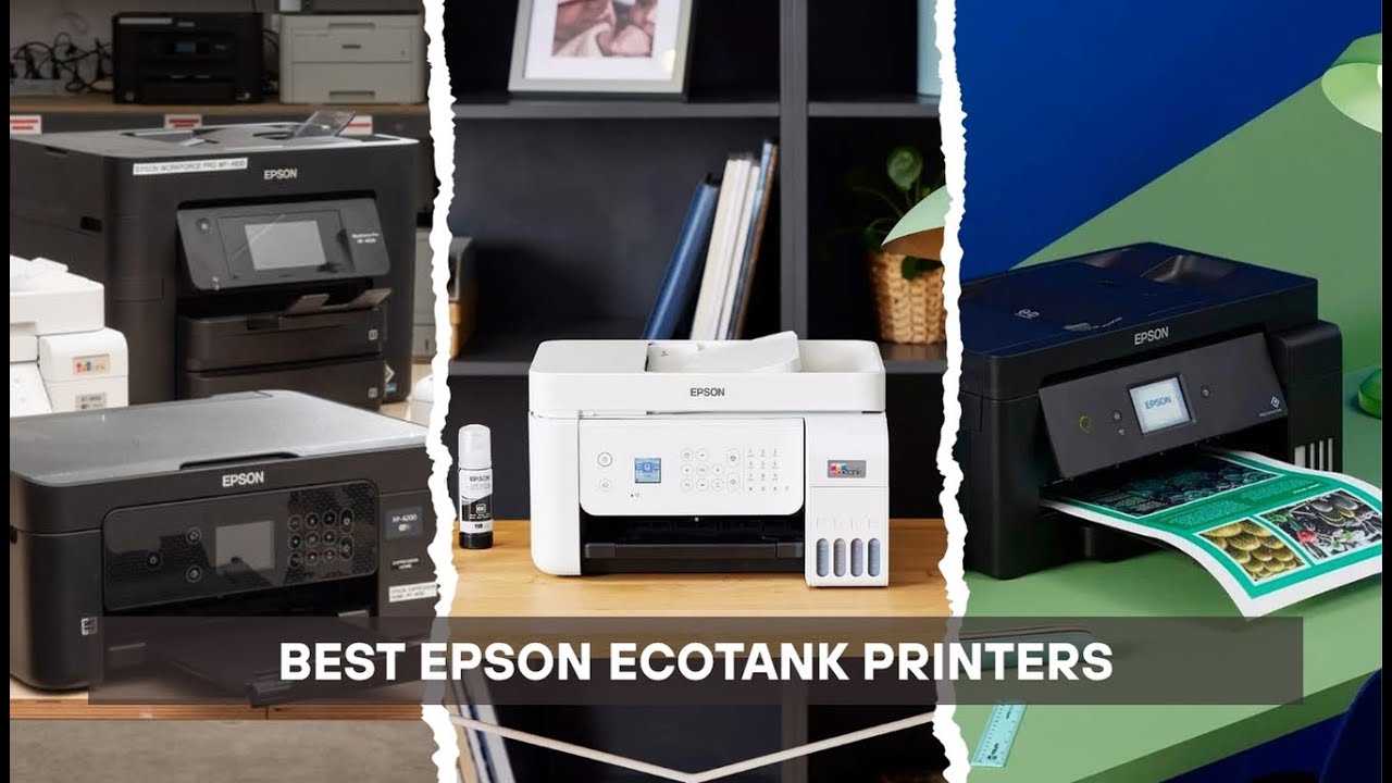 7 лучших принтеров Epson EcoTank 2025 года! Экономия чернил и качество!
