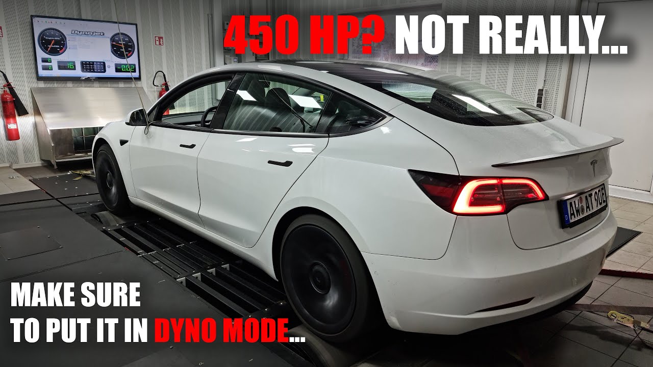 2021 TESLA Model 3 Performance DYNO | 