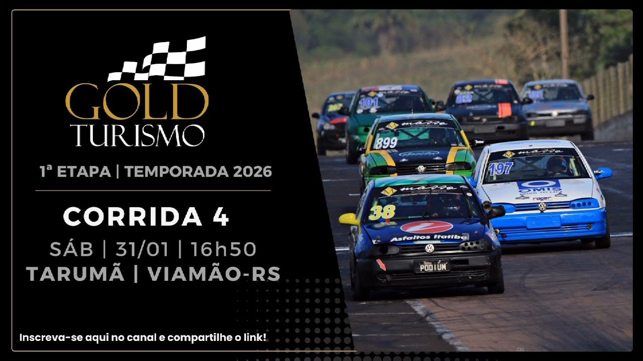 Gold Turismo CORRIDA 4 - Etapa 1 Autódromo Tarumã 31.01.2026