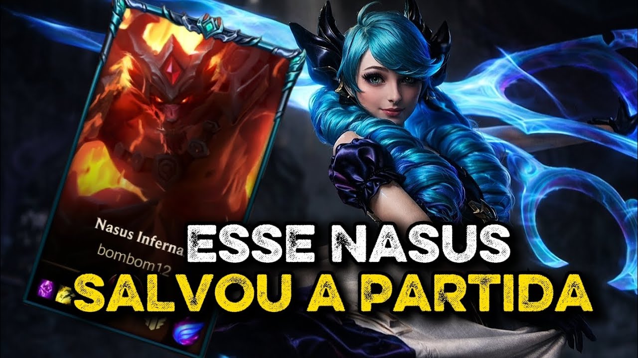 A GAMEPLAY DESSE NASUS FOI INSANA - GAMEPLAY DE GWEN NA JUNGLE | WILD RIFT 
