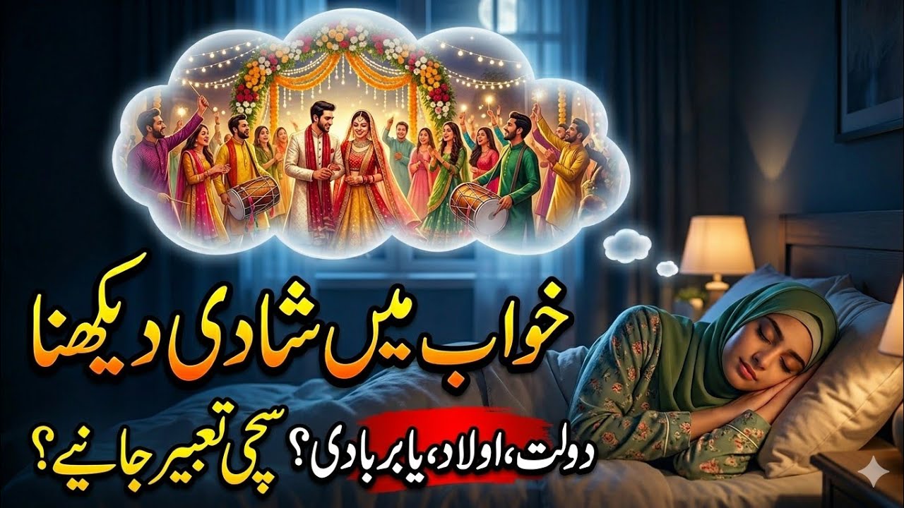Khwab mein shadi dekhna | khwab mein dulha/dulhan dekhna | khwab mein dosri shadi dekhna