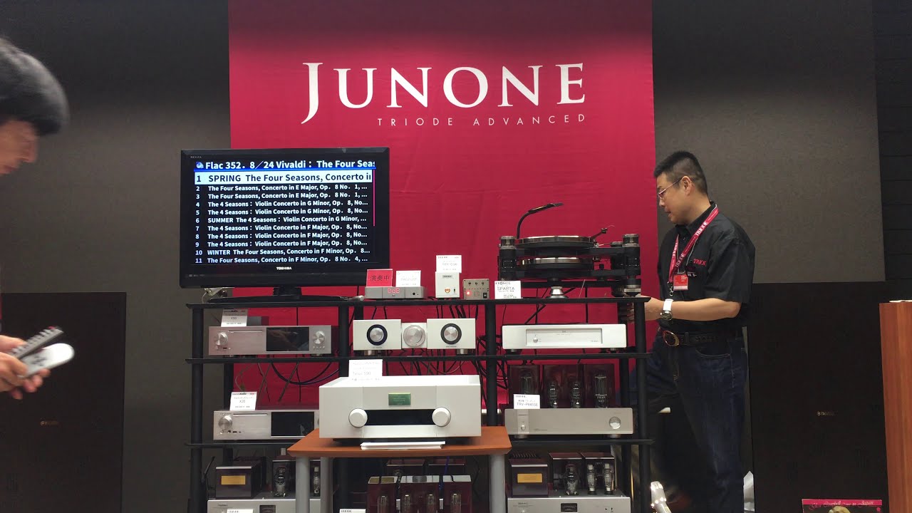 TRIODE 真空管アンプ、SPENDOR SP200 スピーカー from TOKYO INTERNATIONAL AUDIO SHOW 2017