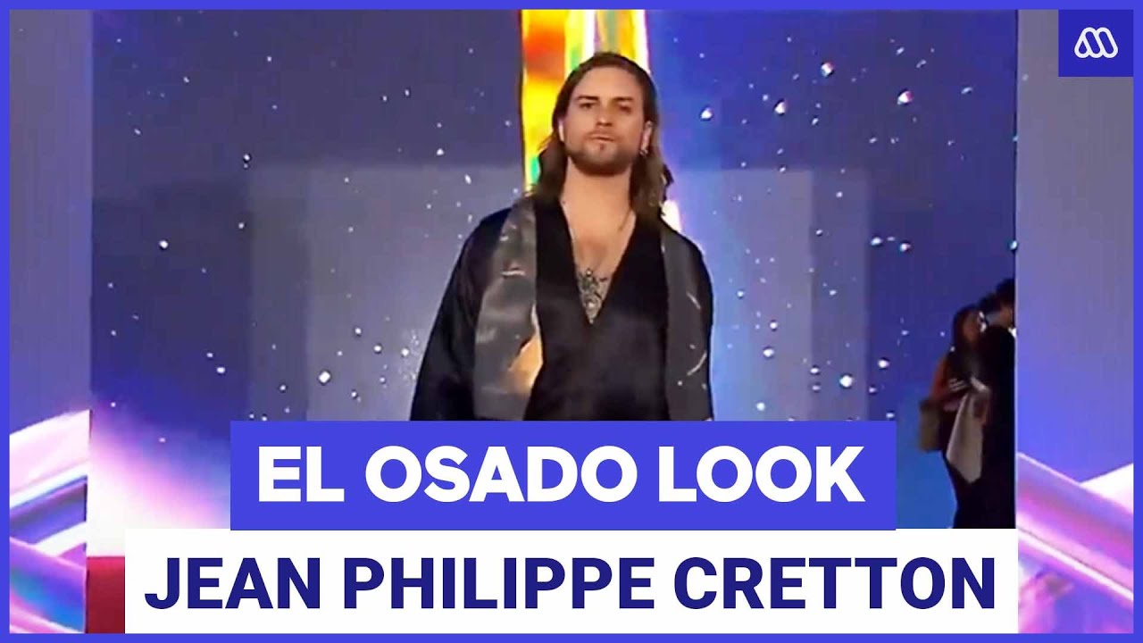 Jean Philippe Cretton se atrevió con osado look en Gala de Viña del Mar