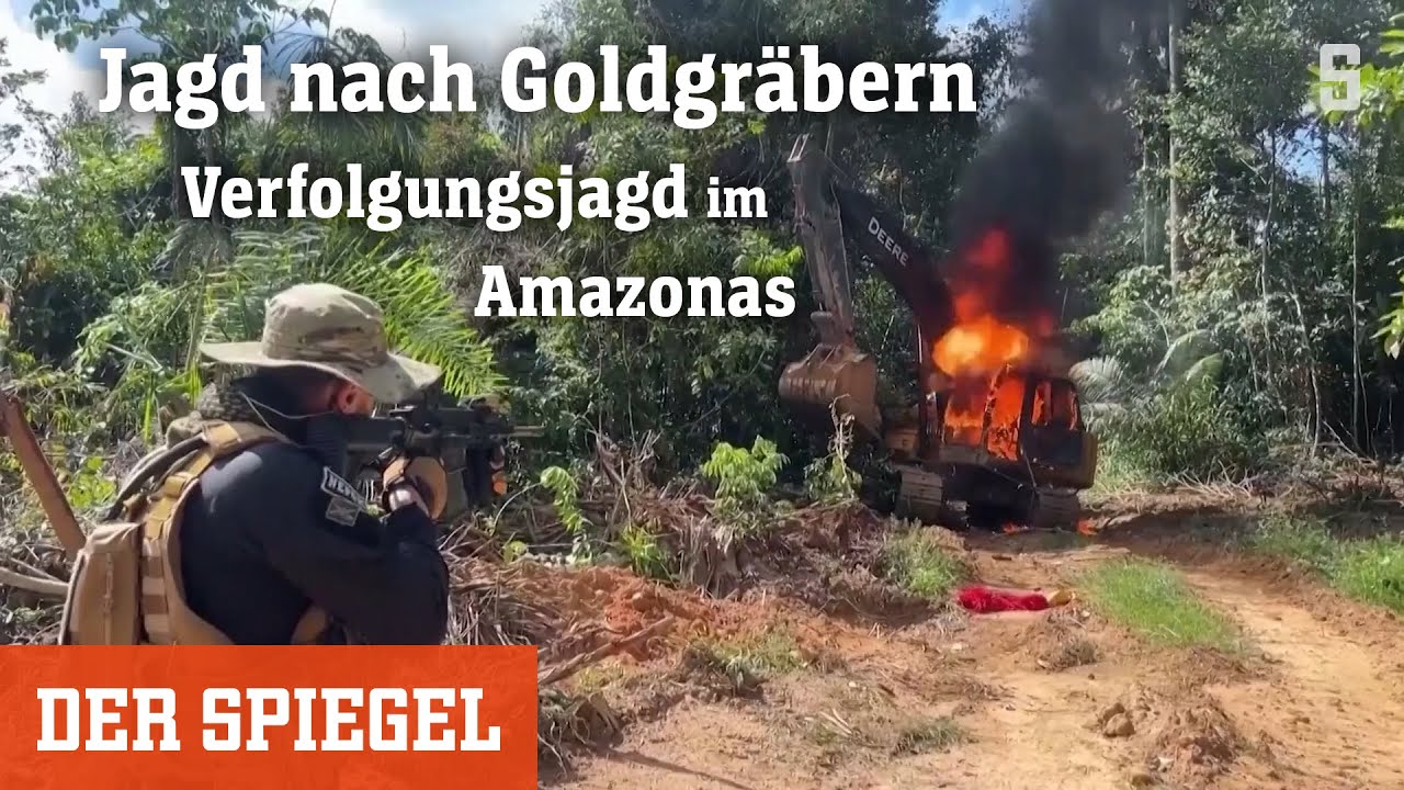 Razzia im Amazonas: »Wir fanden Bagger, 44.000 Liter Öl und ein Kilogramm Quecksilber« | DER SPIEGEL