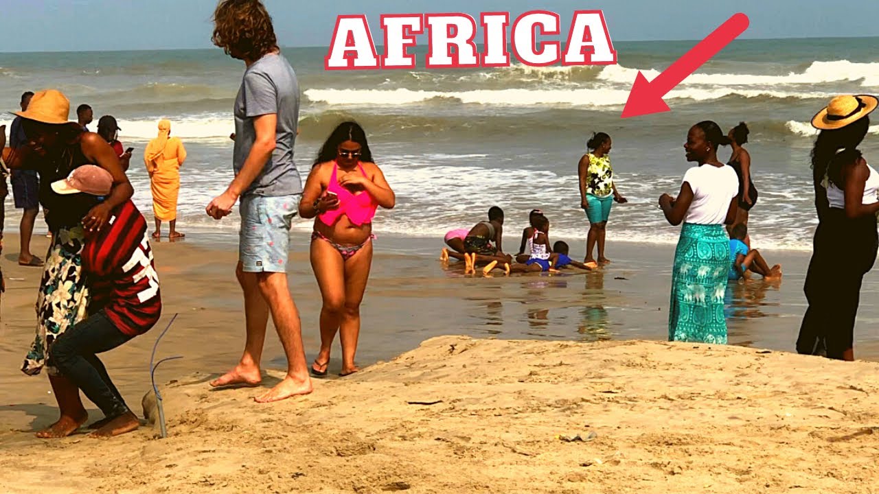 Ghana 🇬🇭 holiday on the beach 🏖
