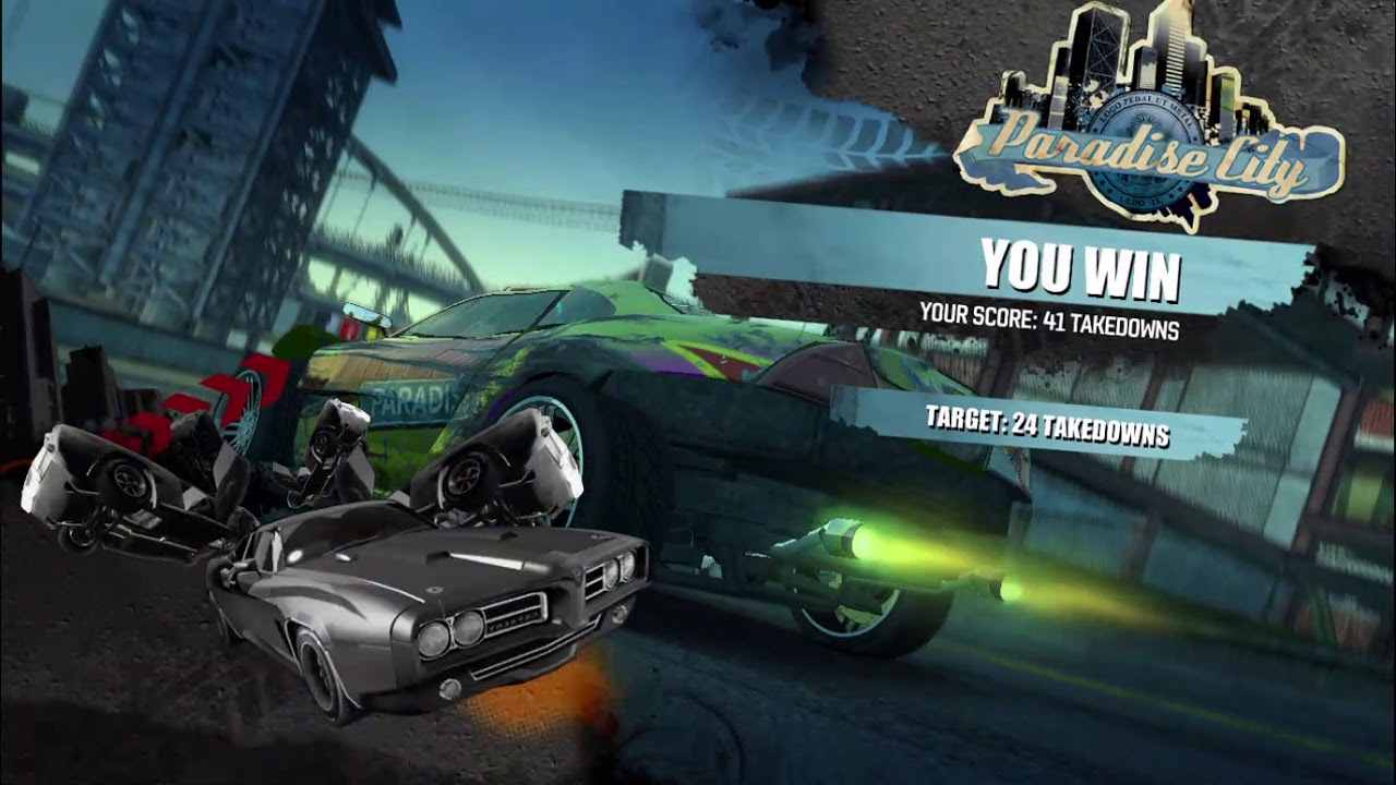 Burnout Paradise||Good Bye Paradise City.....Good Bye (Ending)