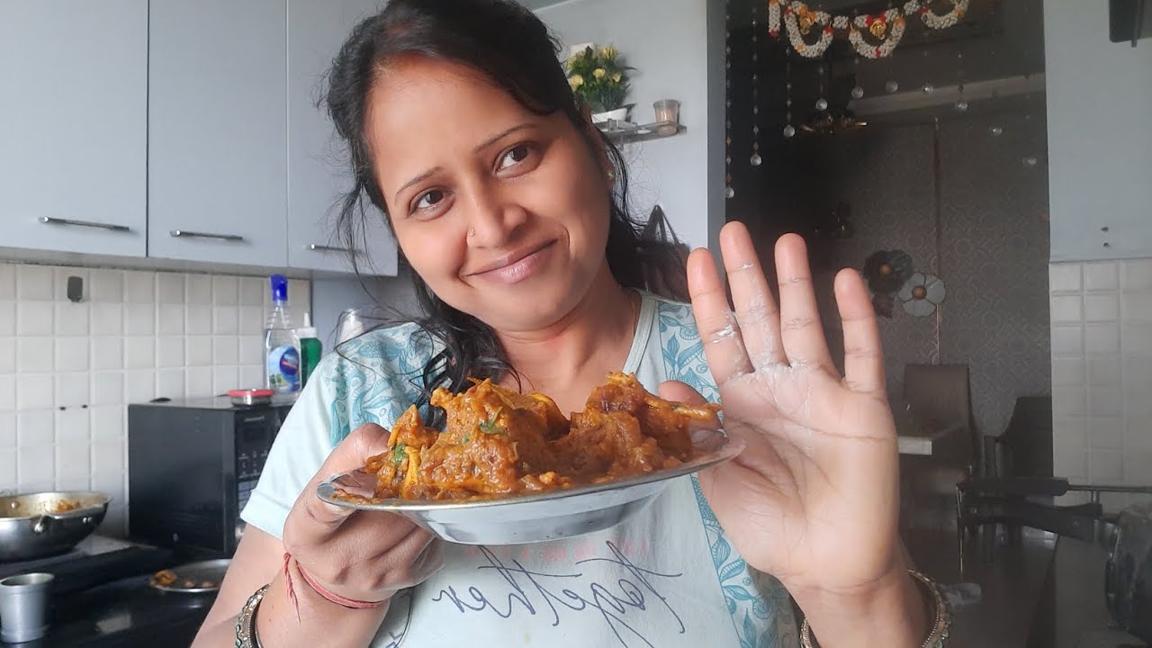 टमाटर चिकन कोरमा।। Tomato chicken recipe 😋
