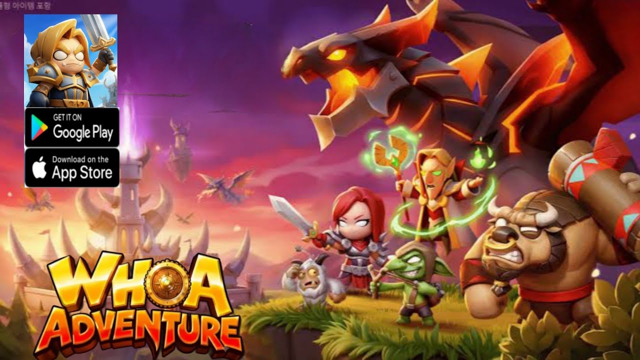 Whoa Adventure Gameplay - Upcoming RPG Game Android iOS
