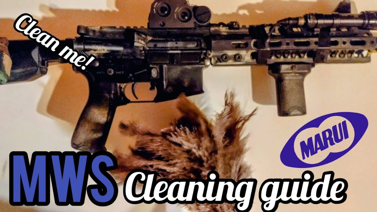 Tokyo Marui MWS - Basic Cleaning and Maintenance guide for the Legendary Zet System GBBR (Airsoft)