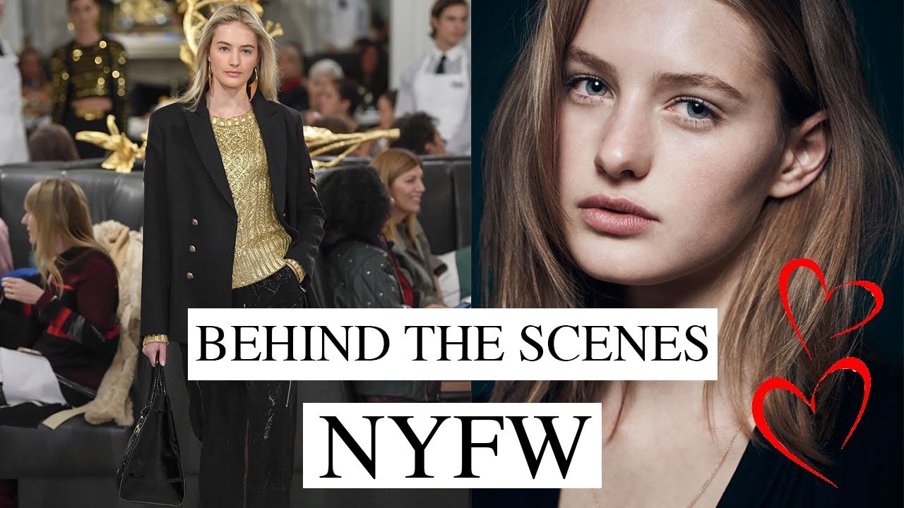 Life Of A Model | Behind The Scenes At New York Fashion Week | Sanne Vloet