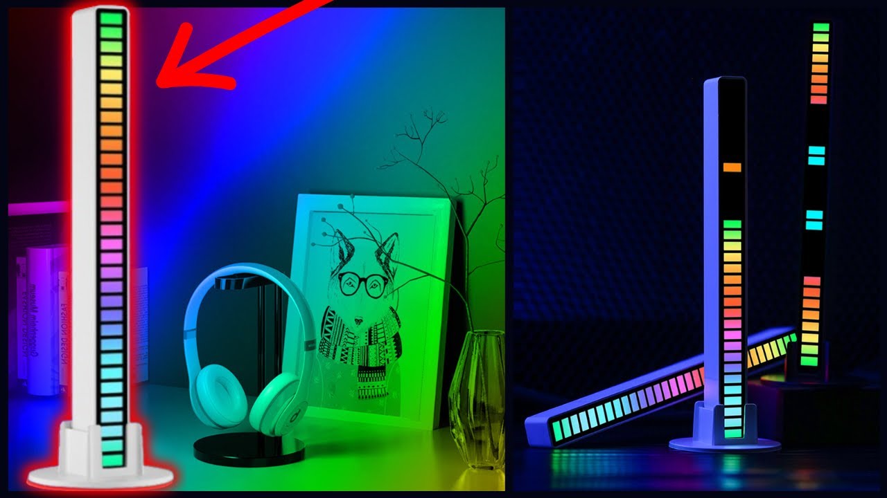 BARRA de LED Ritmica RGB: Iluminação Colorida e Sincronizada para uma Experiência Única