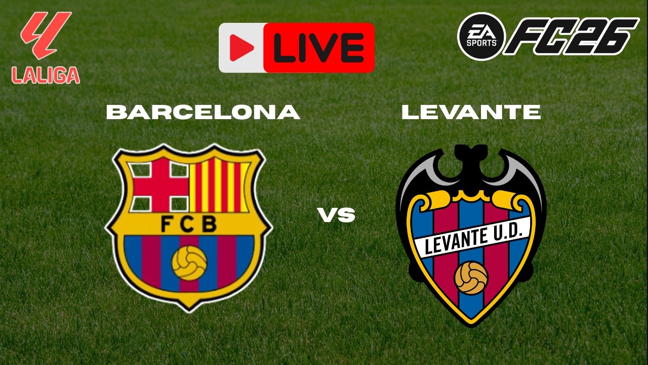 Barcelona vs Levante | LaLiga | Simulation Game FC 26 Gameplay