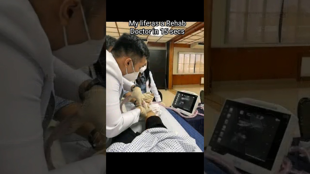 My life as a Rehab Doctor in 15 seconds #physiotherapy #rehabilitation #doctor