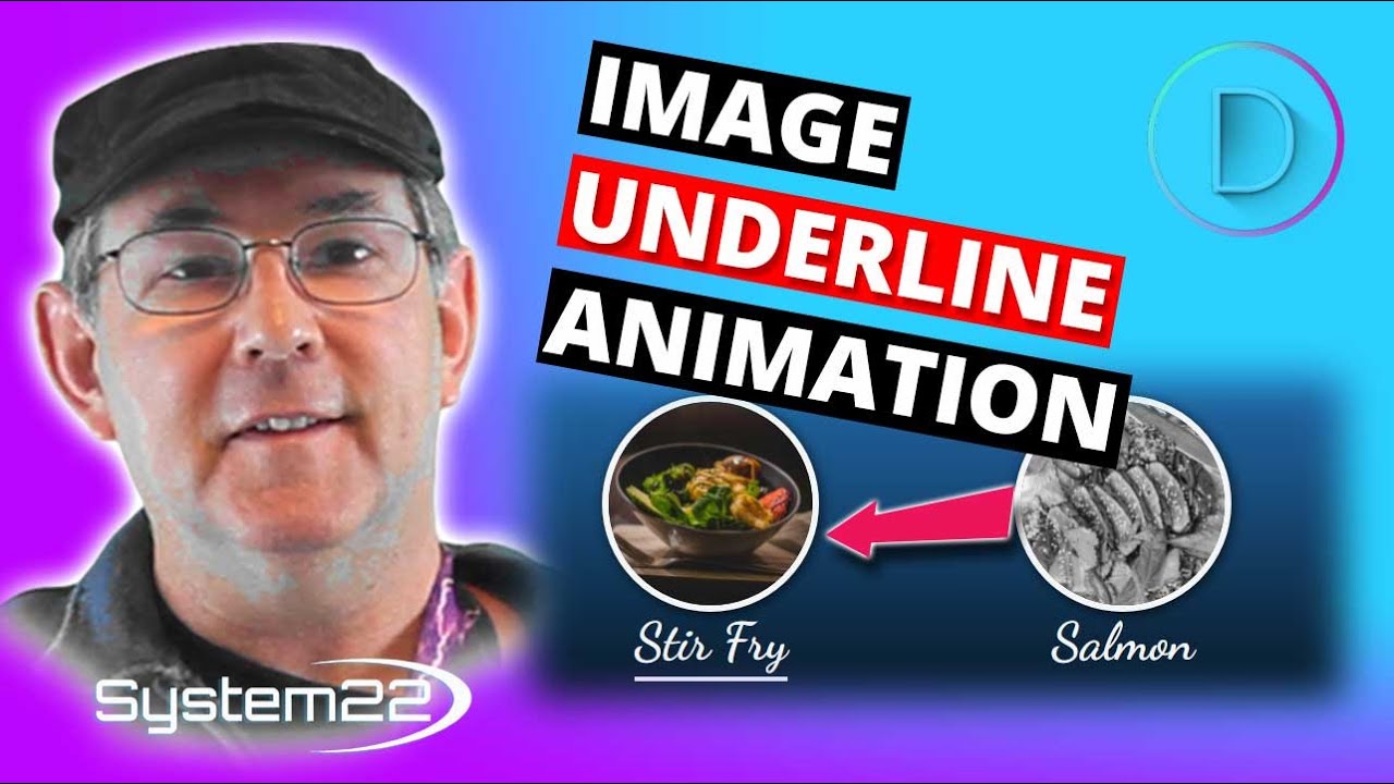 Divi Theme Image Underline Animation On Hover 👍