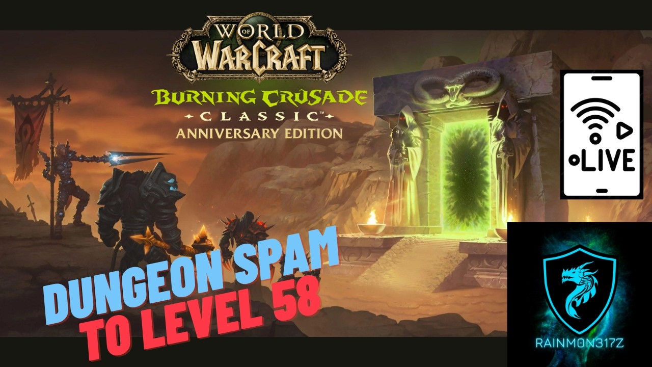 Dungeon Spamming Restoration Shaman in TBC Anniversary #wowclassic #tbcclassic #tbc #shortslive