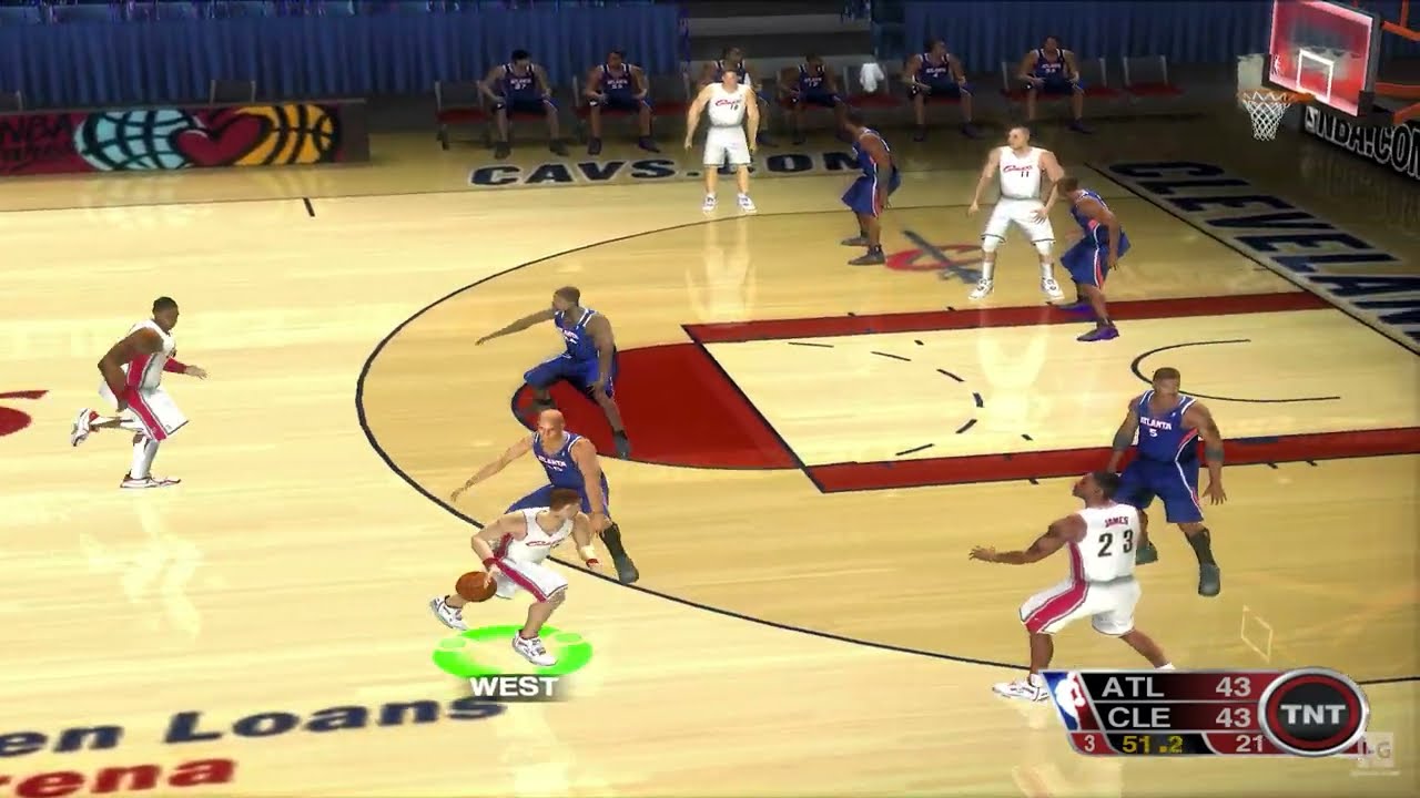 NBA 09: The Inside - PS2 Gameplay (4K60fps)