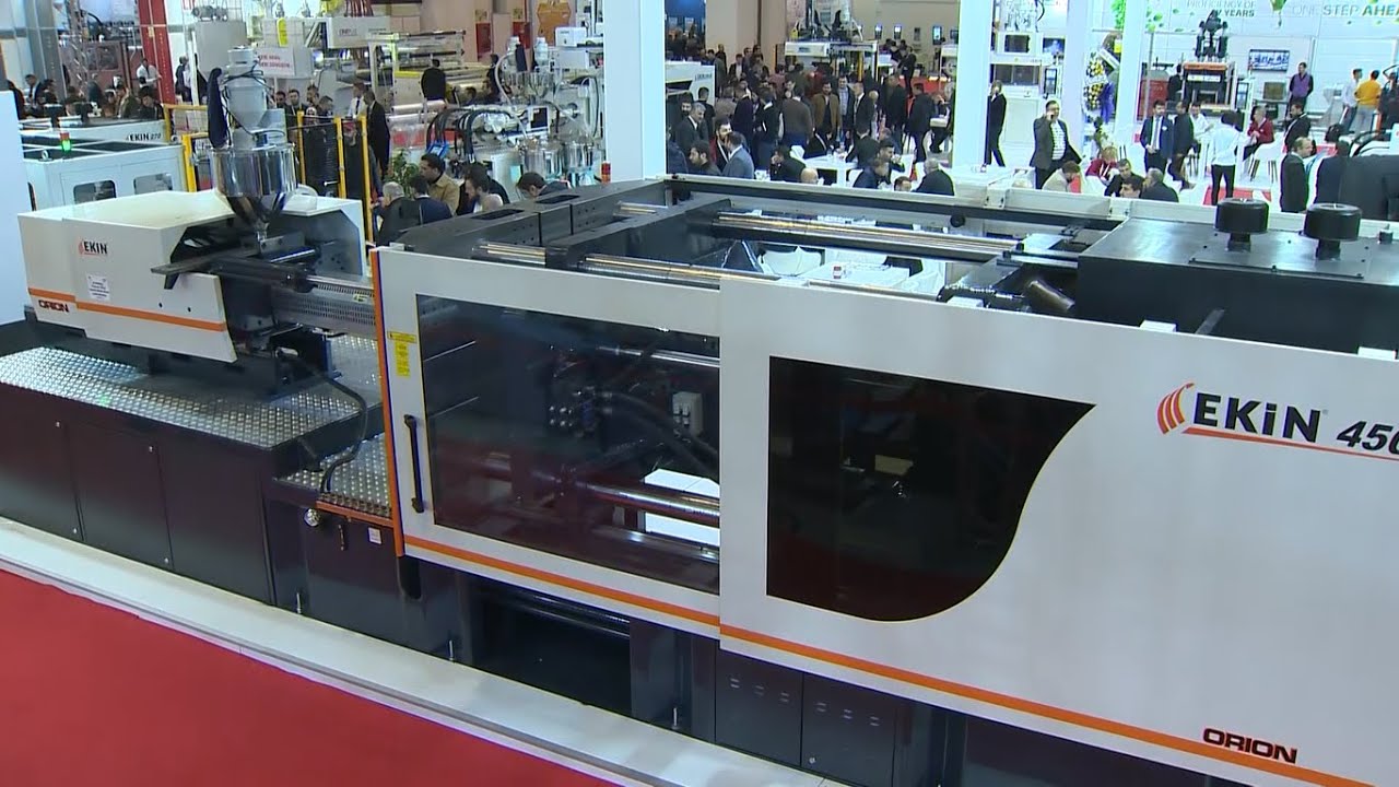 Ekin 450T geniş plakalı yatay enjeksiyon makinası
