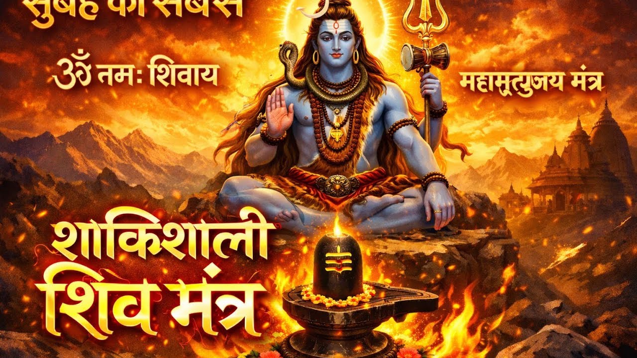 “सुबह का सबसे शक्तिशाली शिव मंत्र | ॐ नमः शिवाय जाप” #shivji #ombhaktimantra 