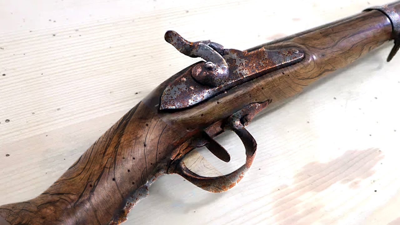 Converted 1777 Charleville Carbine Restoration