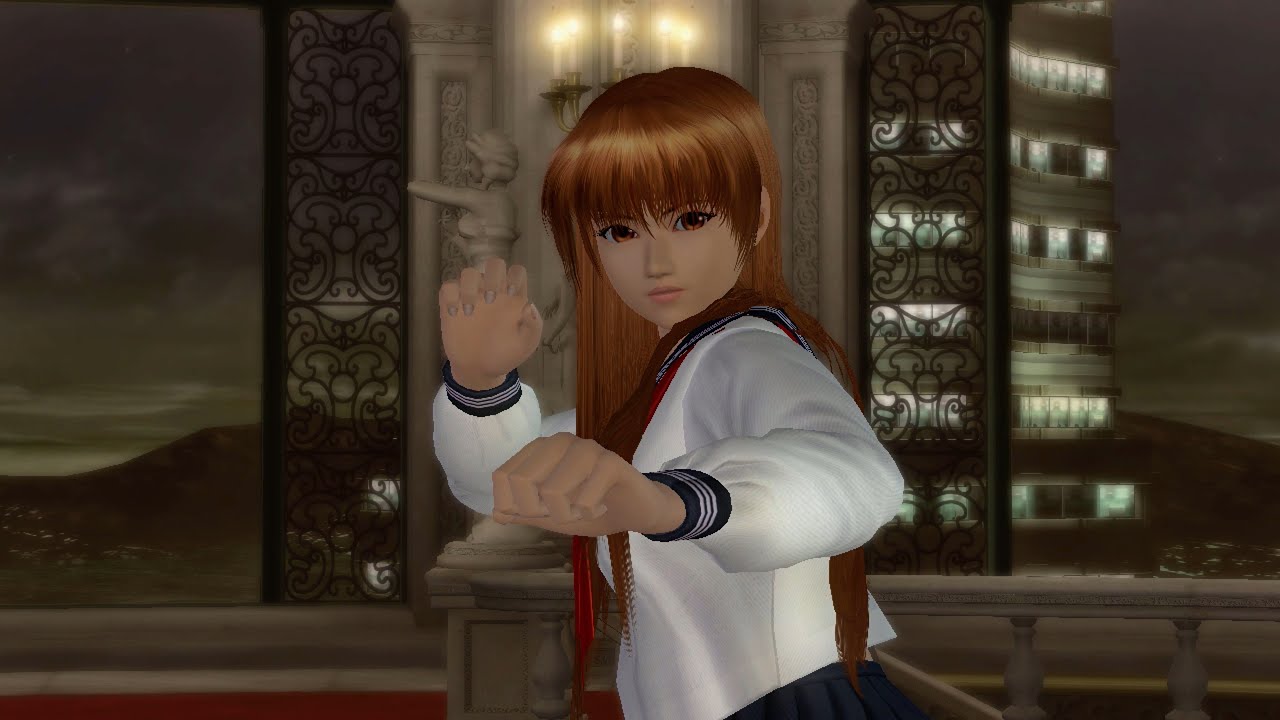 [4K] DOA4 Kasumi (COS.5 Sailor Fuku セーラー服) - story mode 2