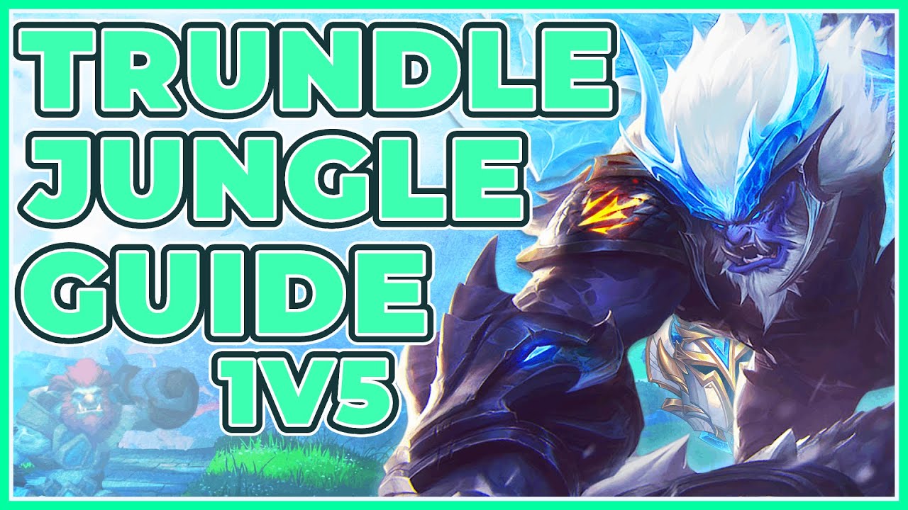 Trundle Jungle S12: Challenger Thought Process Explanation (How To Carry 1v5 with 3 Losing Lanes)