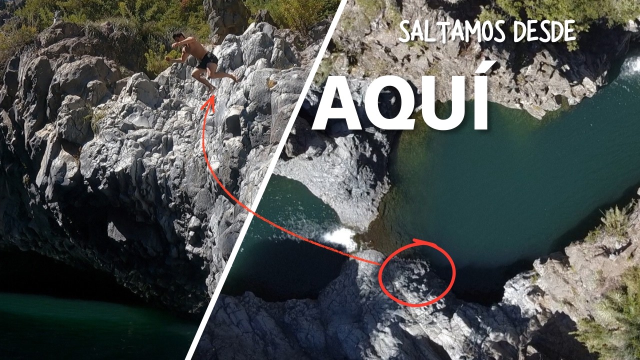 Encontramos un PARAISO para hacer saltos extremos 🤩💦 //FAIL INCLUIDO//