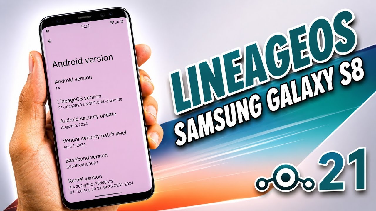 LineageOS 21 на Samsung Galaxy S8 | Тест производительности и игр на Android 14 | RandomRepairs