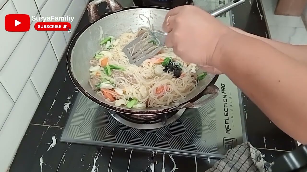Masak lagi,,,lagi lagi masak💃🏼bihun goreng sederhana 