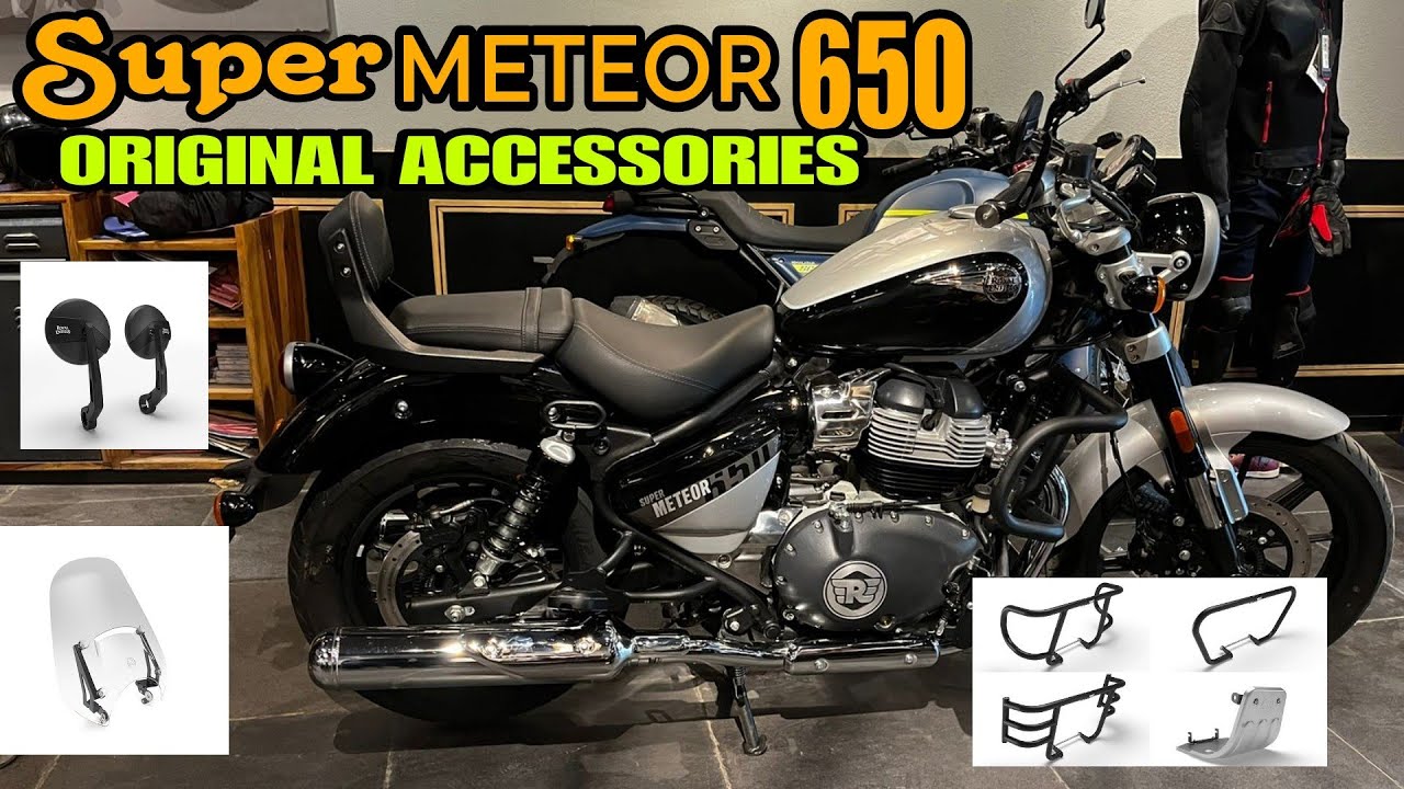 Super Meteor 650 Accessories Worth 31000 | Royal Enfield
