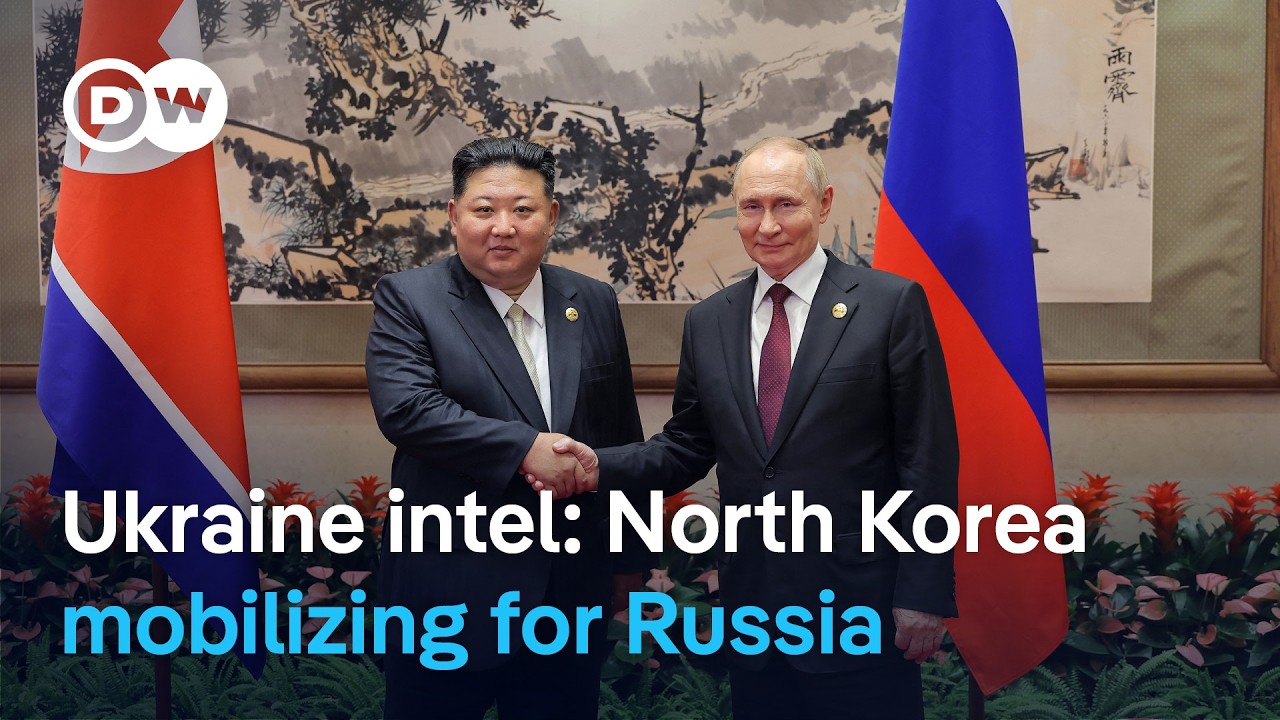 Ukraine says Kim Jong Un preparing major new troop deployment to Russia | DW News