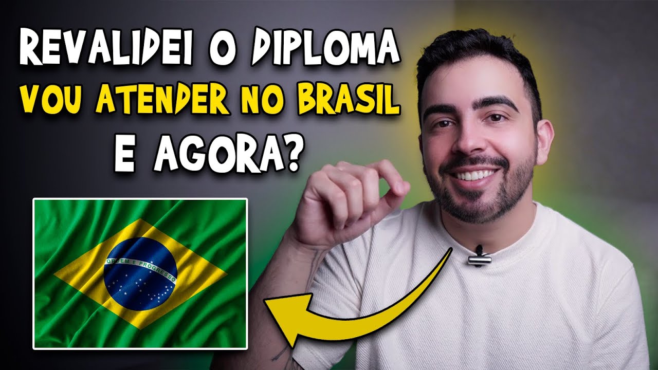 ESTOU INDO PARA O BRASIL - Como é REVALIDAR o diploma do exterior? │ Médico Explica