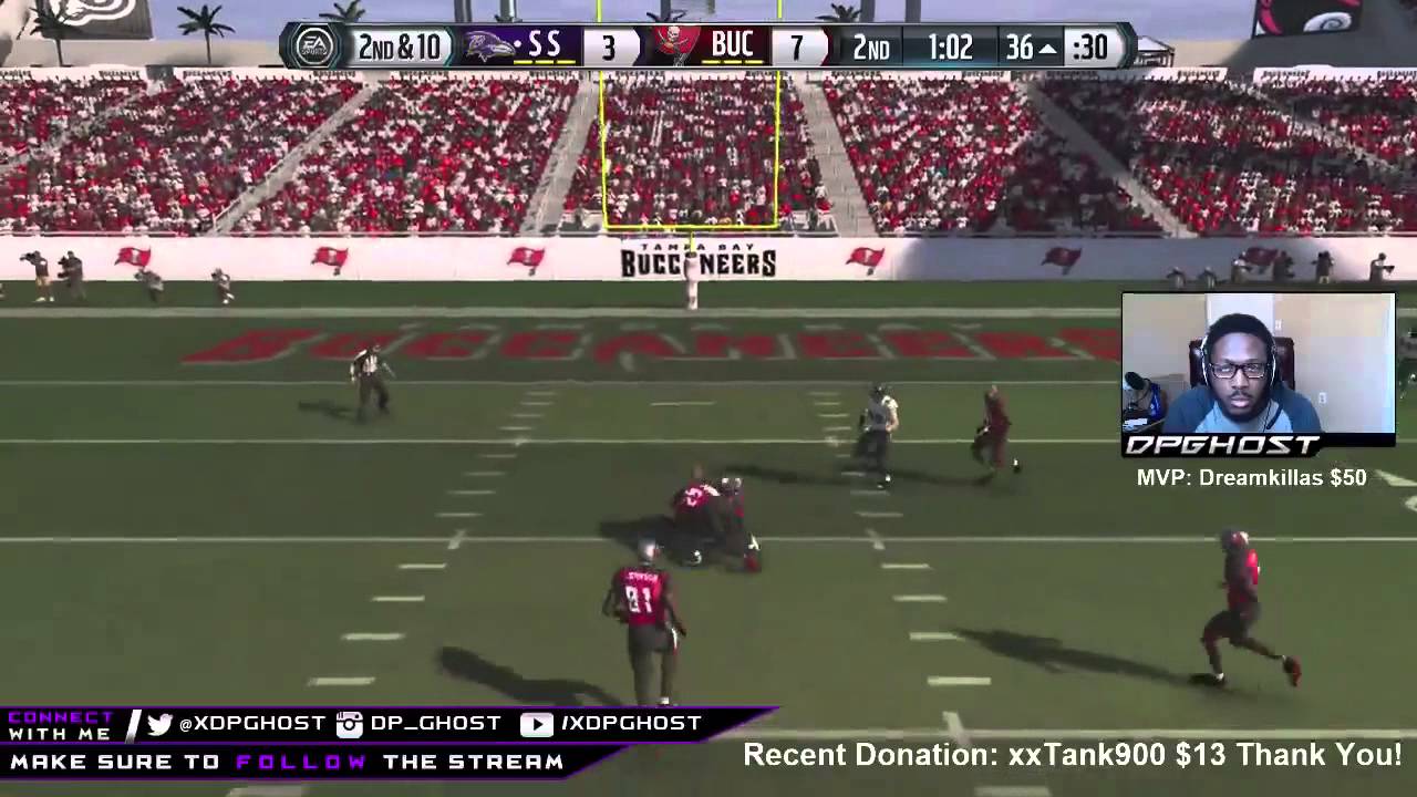 Madden 15: 50k Coin Game Vs RageLikeABoss | xDpGhost