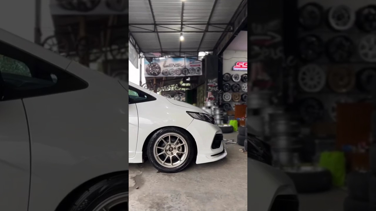 Honda Jazz ganti velg racing r16 WEDSSPORT TC105X - velg racing mobil Import